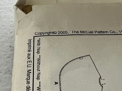 McCalls Sewing Pattern M4898 Poncho Girls Child Teen Size M-XL - Picture 4 of 5