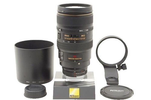 Nikon AF VR-NIKKOR 80-400mm F/4.5-5.6 D ED Lens #57661 F6 | eBay