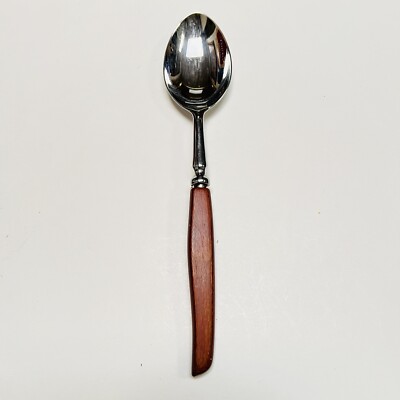 Sheffield Glosswood Tablespoon Stainless w/ Wood Handle Stainless
