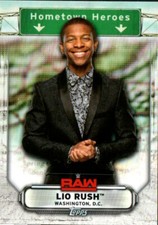 2019 Topps WWE RAW - Hometown Heroes Insert #HH-30 Lio Rush