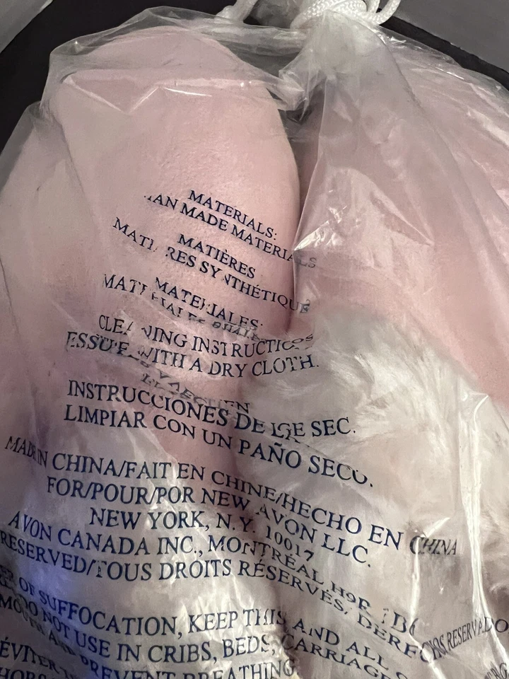 Zapatilla grande Avon Memory suave y peluda (9-10) Foto 4 de 4