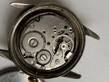 VINTAGE MEN WATCH HELSA FOR PARTS BALANCE IS OK 21 JEWELS 9121