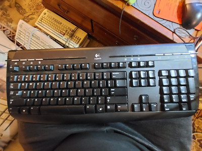 Logitech Internet 350 Wired Keyboard Black, USB,