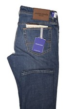 JACOB COHEN J688 comf BARD denim JEANS uomo stretch PANTALONE blu chiaro PE2025