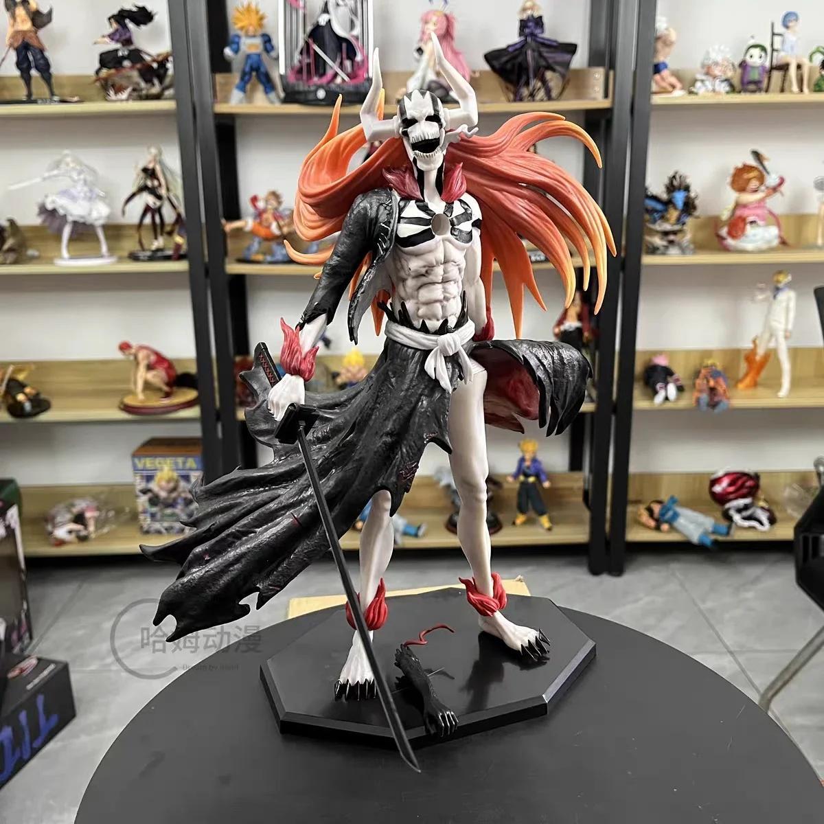 2024 Anime 34cm Gk Bleach Hollow Ichigo Figure Pvc Statue Action