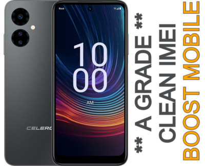 Boost Mobile Celero 3 5G 2024 128GB U653DS Prepaid Android Smartphone Celero3
