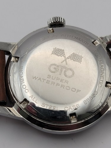 Lucien Piccard Seashark GTO Automatique Date Wristwatch Watch Super Waterproof - Picture 6 of 11