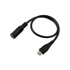 10x Micro 5 Pin Male To 3.5mm Female AUX Audio Sync Headphone Adapter Cable 1ft