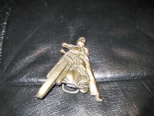 Vintage Easy Rider Motorcycle Belt Buckle Brass