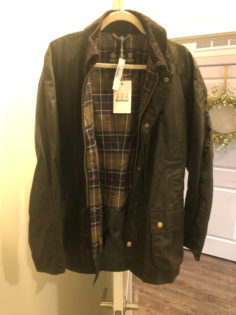 mens barbour wax jacket ebay