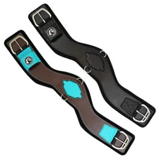 Total Saddle Fit - Shoulder Relief Cinch TURQUOISE LE Color