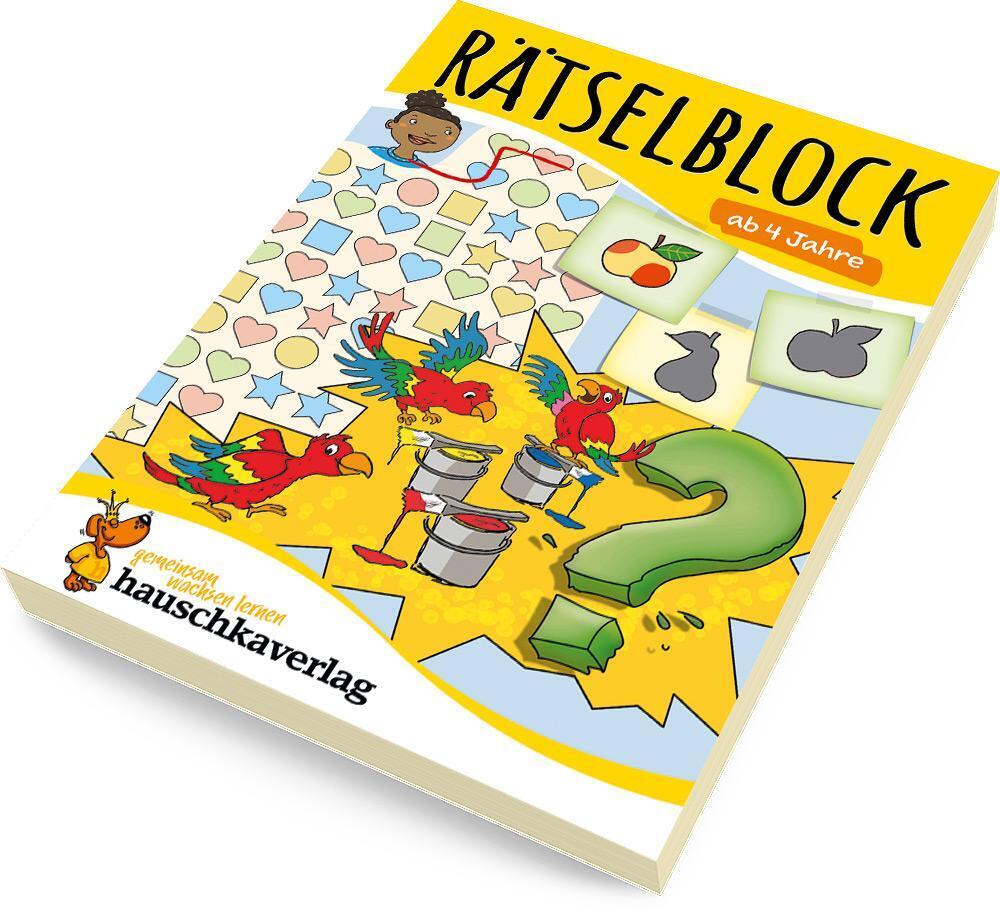 Thumbnail - Rätselblock Ab 4 Jahre - Band 1 | Agnes Spiecker | Taschenbuch | 64 S.
