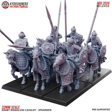 x5 Araby Mamaluke Cavalry Spears - Kyoushuneko Miniatures Araby Army