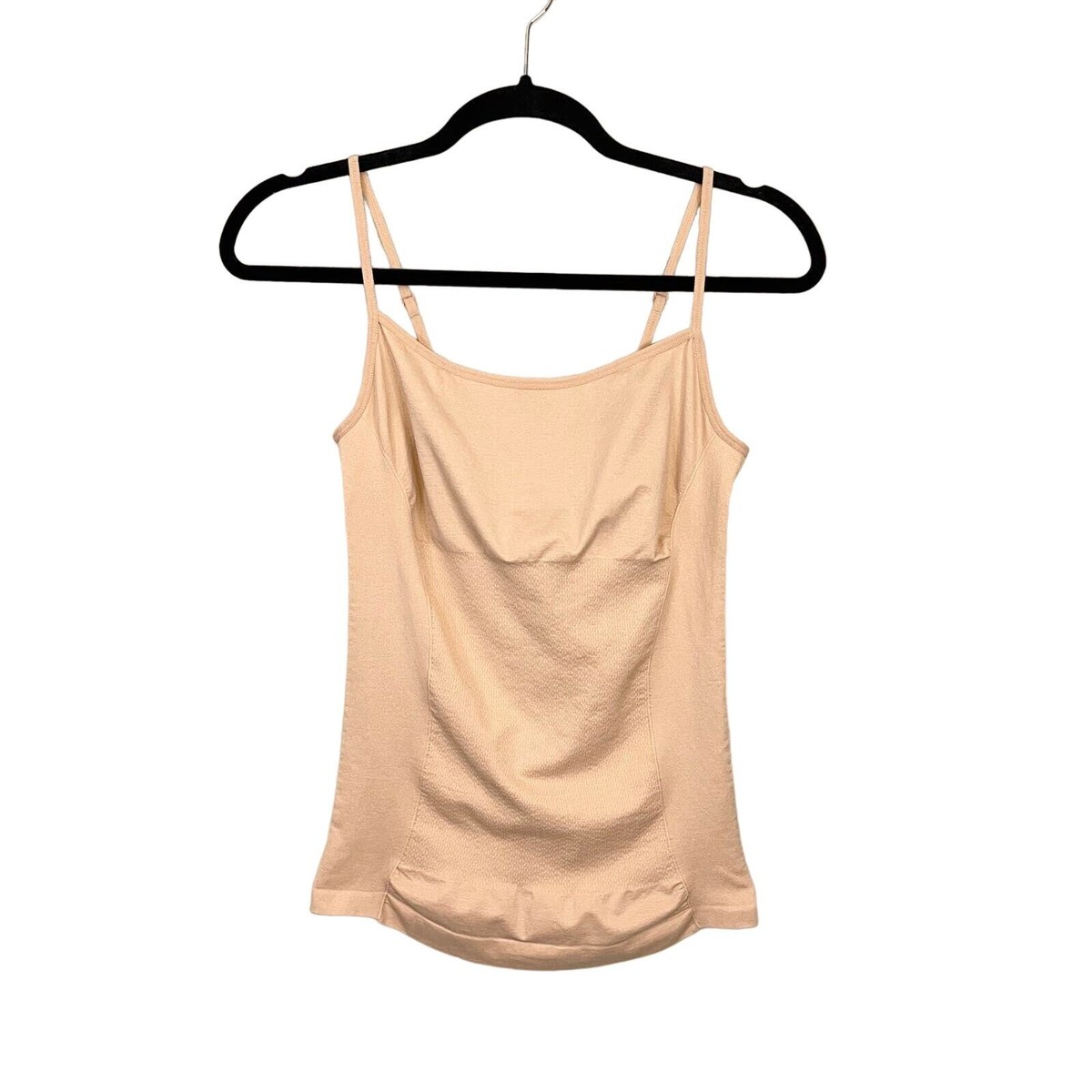 Nautica Intimates Top Womens XL Beige Spaghetti Strap Camisole