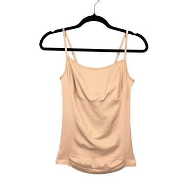 Nautica Intimates Top Womens XL Beige Spaghetti Strap Camisole