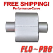 Single Chamber Performance Exhaust Race Muffler Flo-pro Super V - 3 - V430109