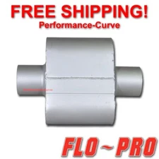 Single Chamber Performance Exhaust Race Muffler FLO-PRO Super V - 3" - V430109