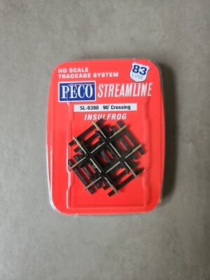 Peco SL-8390 90 Grad Kreuzung Spur HO Linie 83