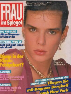 Frau im Spiegel Witta Pohl,Jack White,Stephanie von Monaco,Jürgen von der Lippe