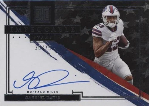 2022 Panini Impeccable Gabriel Davis #SS-GDA