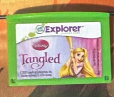 Leap Frog Explorer Disney Tangled 2010 Game Cartridge Learning