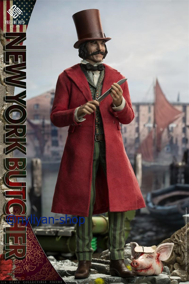 PRESENT TOYS PT-sp49 1/6 Gangs of New York Bill The Butcher PRESENT TOYS PT-sp49 1/6 Gangs of New York Bill The Butcher