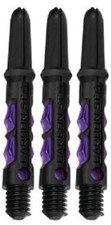 One Set Harrows Carbon ST Short Dart Shafts - Ships w/ Tracking - Purple