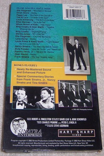Sinatra - The Classic Duets VHS Video Frank - Imagen 2 de 2