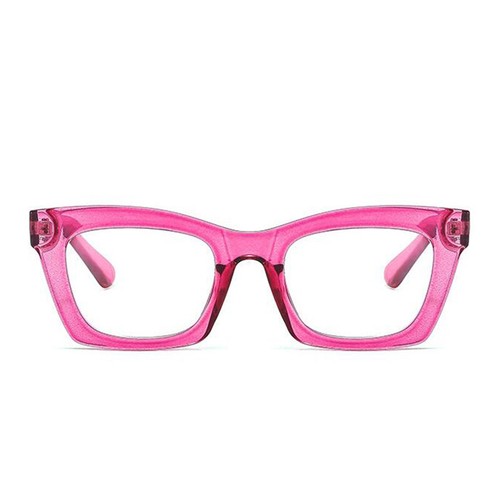 TR90 Cat Eye Blue Light Blocking Reading Glasses For Women Clear Lens Glasses - Picture 27 of 31