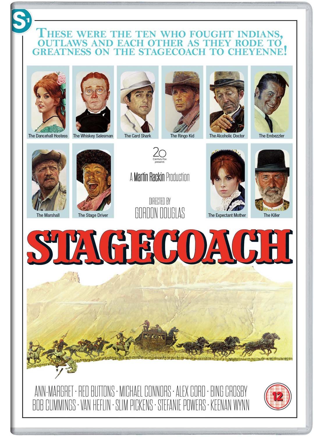 Stagecoach (DVD) Ann Margret Alex Cord Red Buttons Bing Crosby