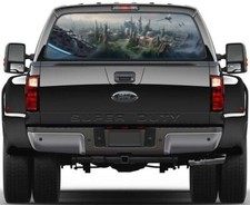 Calcomanía gráfica para ventana trasera Star Wars Rogue One auto camión SUV furgoneta 517