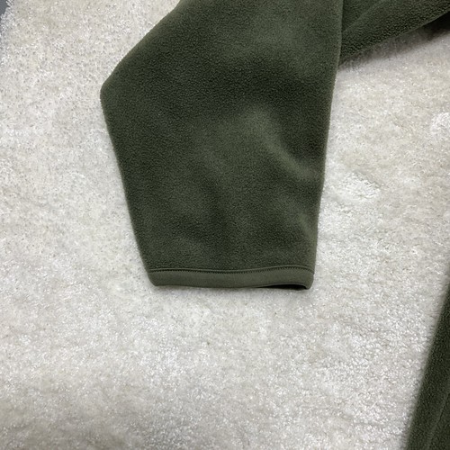 Ivy Crew Mens Size XXL 1/4 Zip Fleece Pullover Jacket Sweater Olive Green - Picture 7 of 8