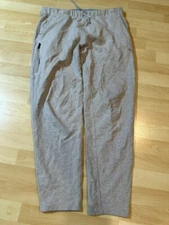 Mack Weldon Pants Mens Large Tall Tan Ace Joggers Tapered Sweatpants Stretch