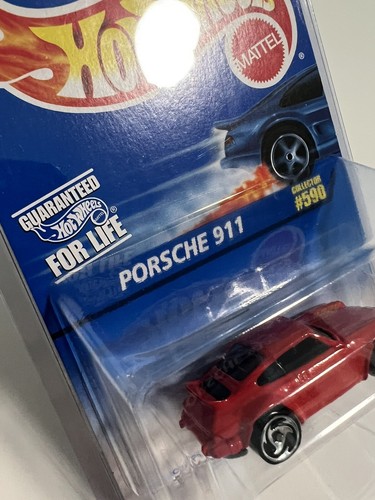 Hot Wheels Collector Series Porsche 911 #590 World-Class Sports Car 1995 Vintage - Picture 6 of 15
