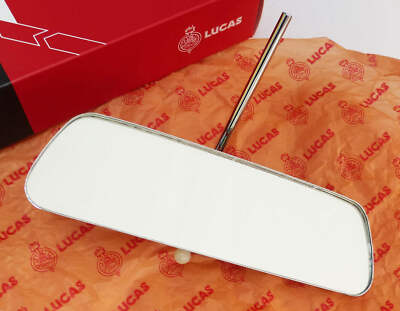Genuine Lucas 608 Dipping Rear View Interior Mirror, Jaguar