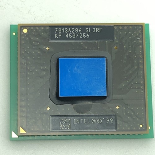 Intel Mobile Pentium III BXM80526B450256 SL3RF 450Mhz Processor 495 pin 256c 100 - Picture 4 of 10