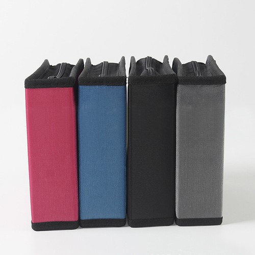 40 Disc DVD CD Storage Bags Dustproof Zipper Album Case Wallet Carrying Holder - Picture 6 of 11