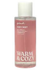 VICTORIA  S SECRET PINK WARM  COZY FRAGRANCE BODY MIST SPRAY SPLASH 8.4 oz