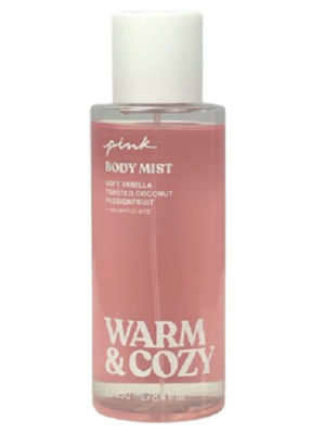 VICTORIA S SECRET PINK WARM & COZY FRAGRANCE BODY MIST SPRAY SPLASH 8.4 oz