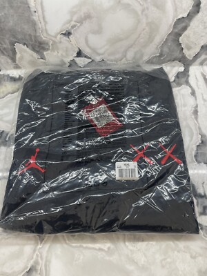KAWS X JORDAN SATIN COACHES JACKET BLACK SZ XXL 2017 New With Tags