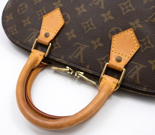 LOUIS VUITTON ORIGINAL ALMA MONOGRAM HAND BAG TASCHE HENKELTASCHE SPEEDY LUXUS - Bild 9 von 13