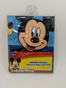 Nice mickey valance Disney Mickey Mouse Window Valance Blue 16 X 50 109 85214092287 Ebay