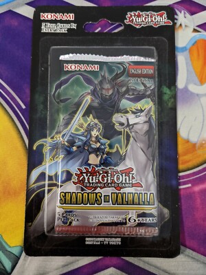 New Shadows in Valhalla 1st Edition Booster Pack Yu-Gi-Oh! Trading Card  Game TCG | eBay
