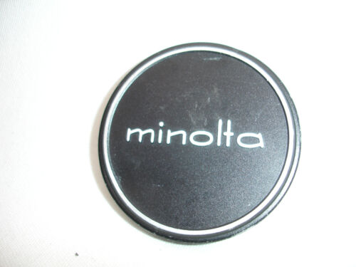 Genuine Minolta Metal 57mm Push On Front Lens Cap for 55mm Front #002 - Picture 2 of 6