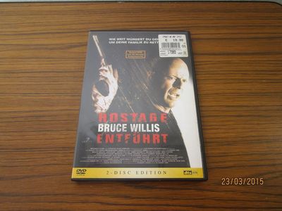 2 Disc Edition  - Doppel DVD '' Hostage entführt '' mit Bruce Willis - D/E -  /S12