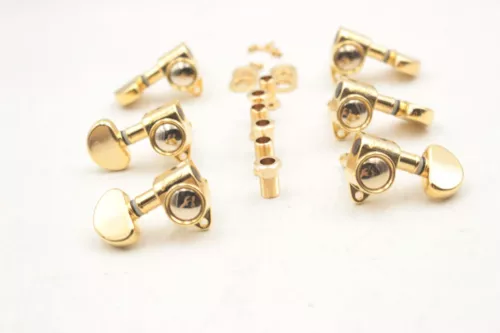 Jin-Ho Jinho Grover Style 90 Gold 3x3 Guitar Tuners NOS