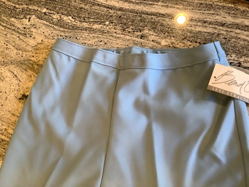 NWT Levi Strauss & co Womens Pants Polyester Bend Over USA Vintage Baby Blue 18 - Picture 4 of 7