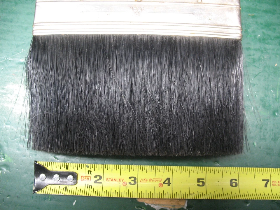 JUEGO DE GOMA VINTAGE 100 % NYLON 6"" PINCEL # 420 MUY LIMPIO MUY FLEXIBLE Foto 2 de 4