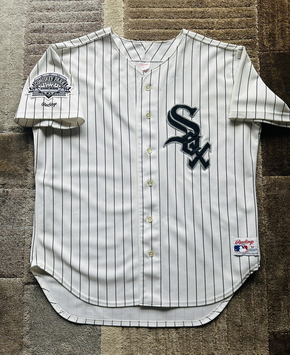 1991 Chicago White Sox Rawlings MLB Jersey 48 Inaugural Year 1991 Chicago White Sox Rawlings MLB Jersey 48 Inaugural Year
