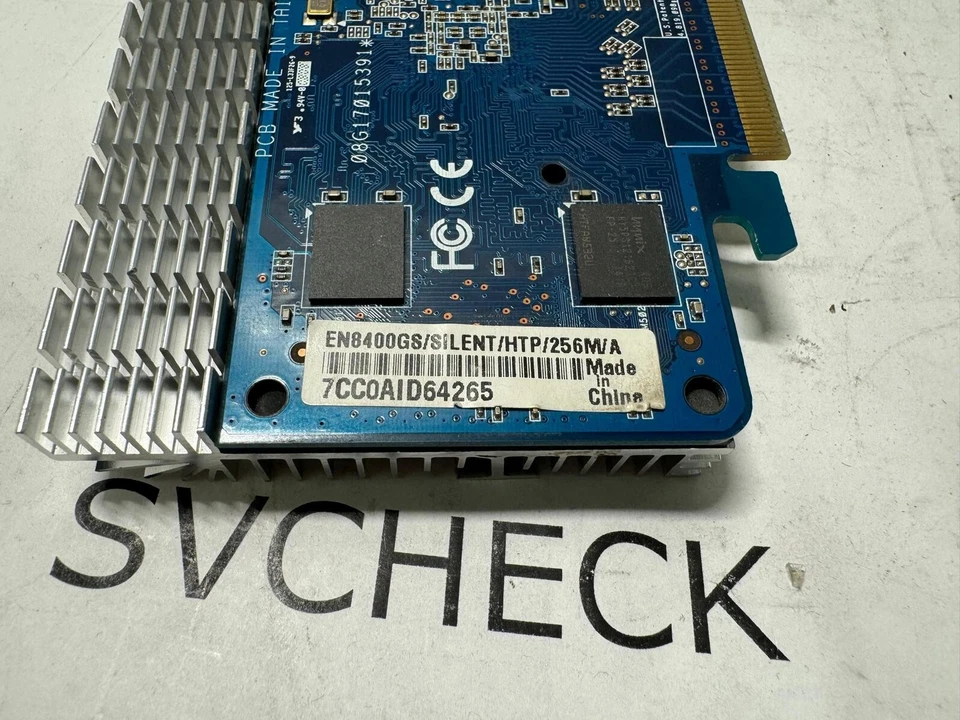 ASUS EN8400GS GeForce 8400 GS 256MB SILENT HTP 256 M/A Video Graphics Card - Image 4 of 4